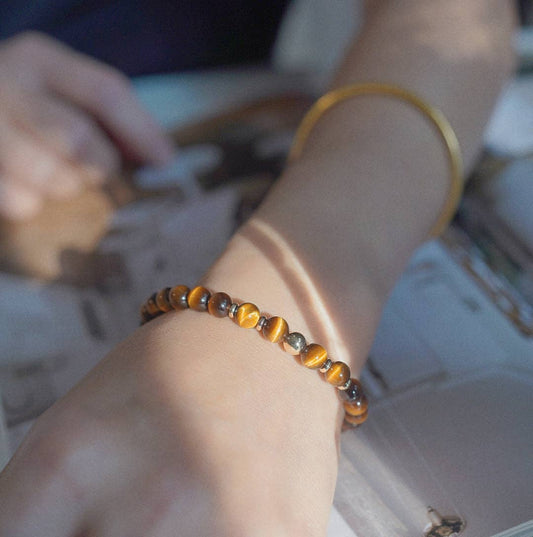 Tigers Eye Bracelet for Strength