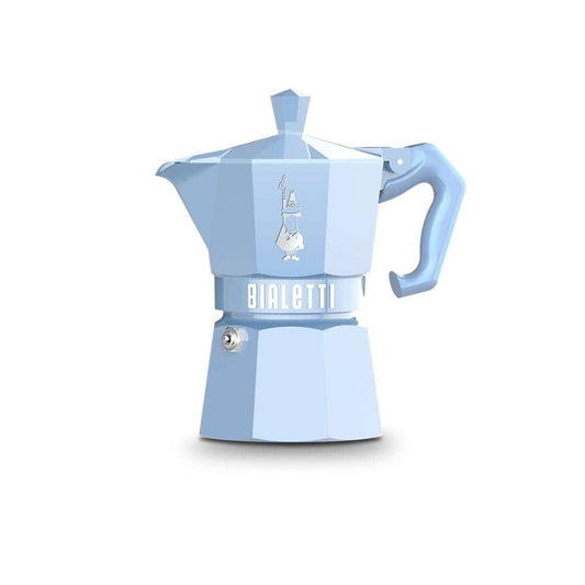 Bialetti Moka Pot in Light Blue