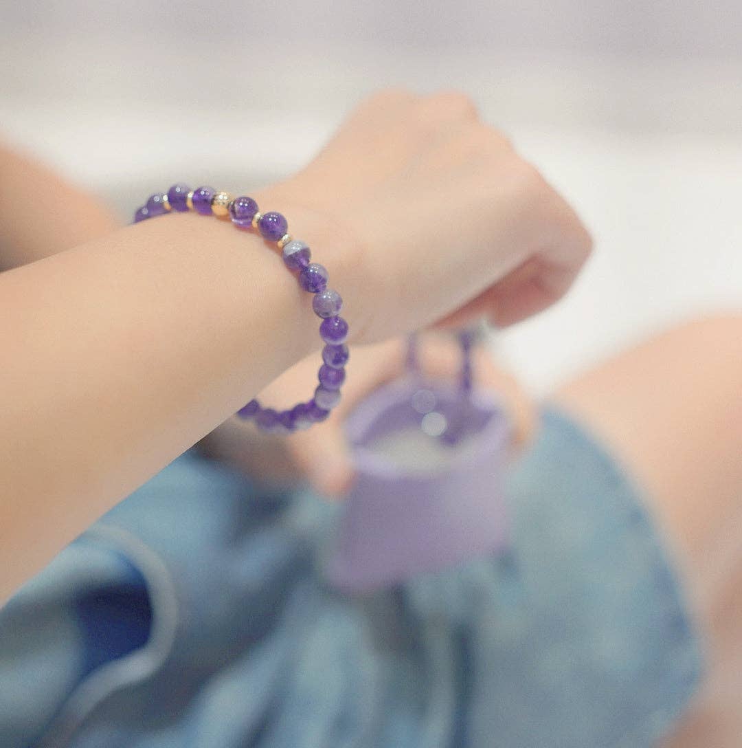 Amethyst Bracelet to Calm