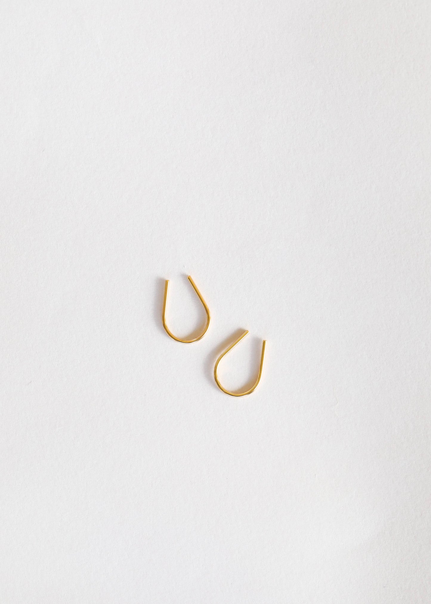 Minimalist Horseshoe Earrings