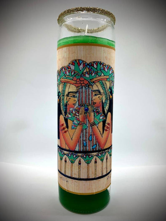 Egyptian Sisters Intention Candle