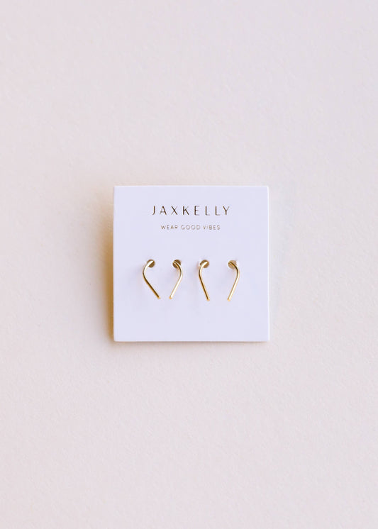 Minimalist Horseshoe Earrings