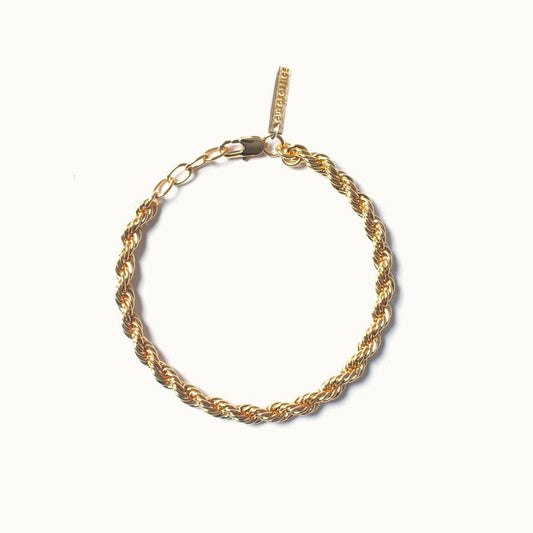 Hollyhock Rope Bracelet