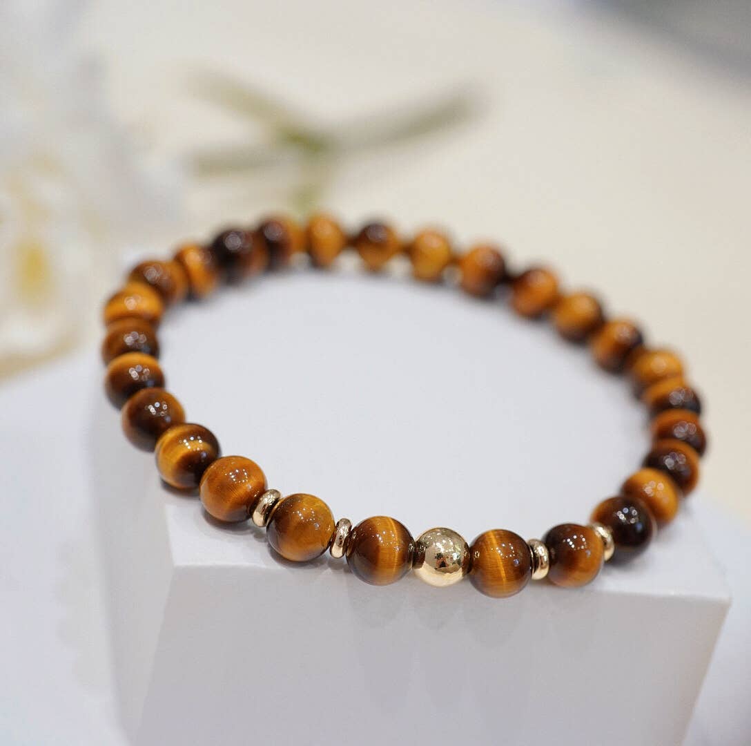 Tigers Eye Bracelet for Strength