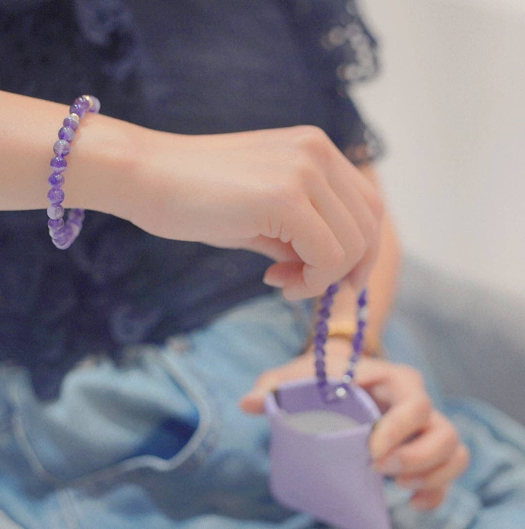 Amethyst Bracelet to Calm