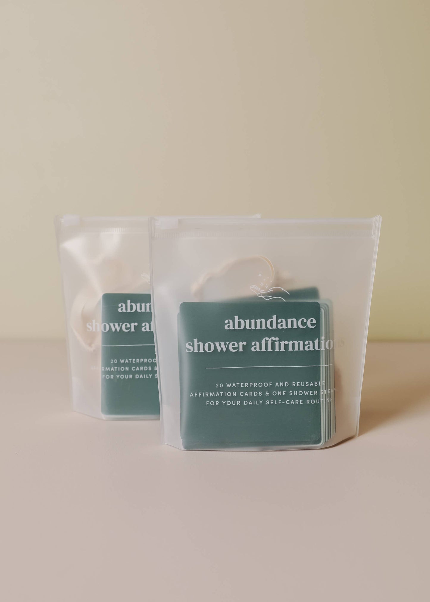 Abundance Shower Affirmations Gift Set