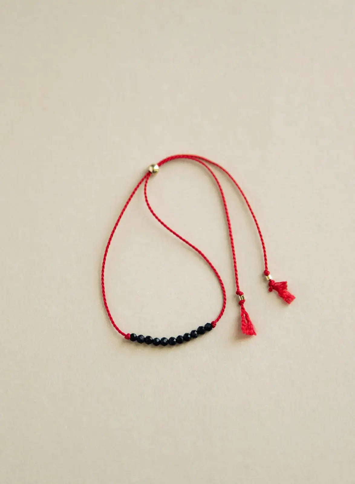 Crimson Protection Wish Bracelet