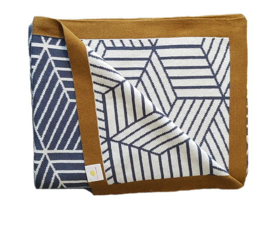 Piazza Hexagon Throw Blanket