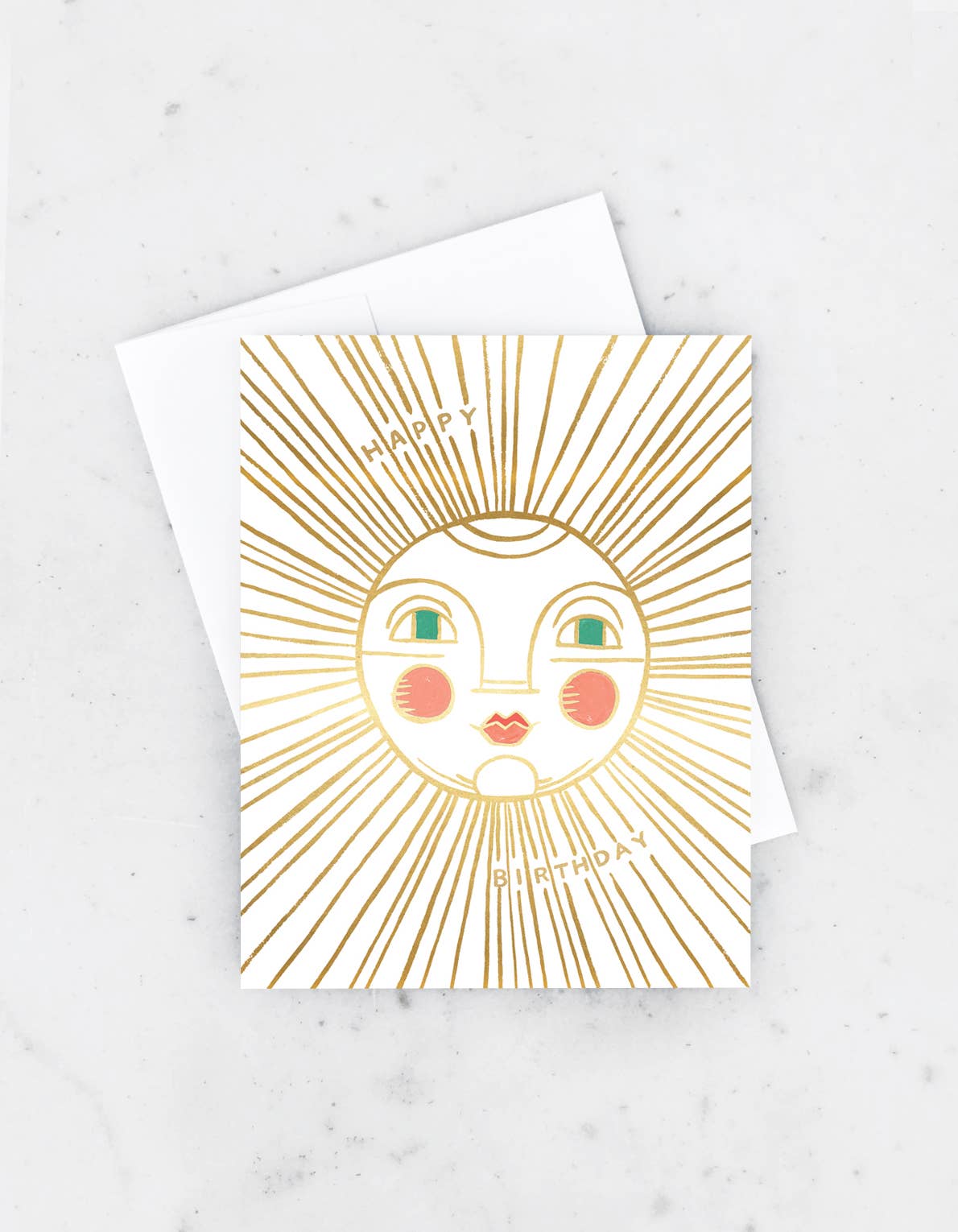 Sun Birthday Card