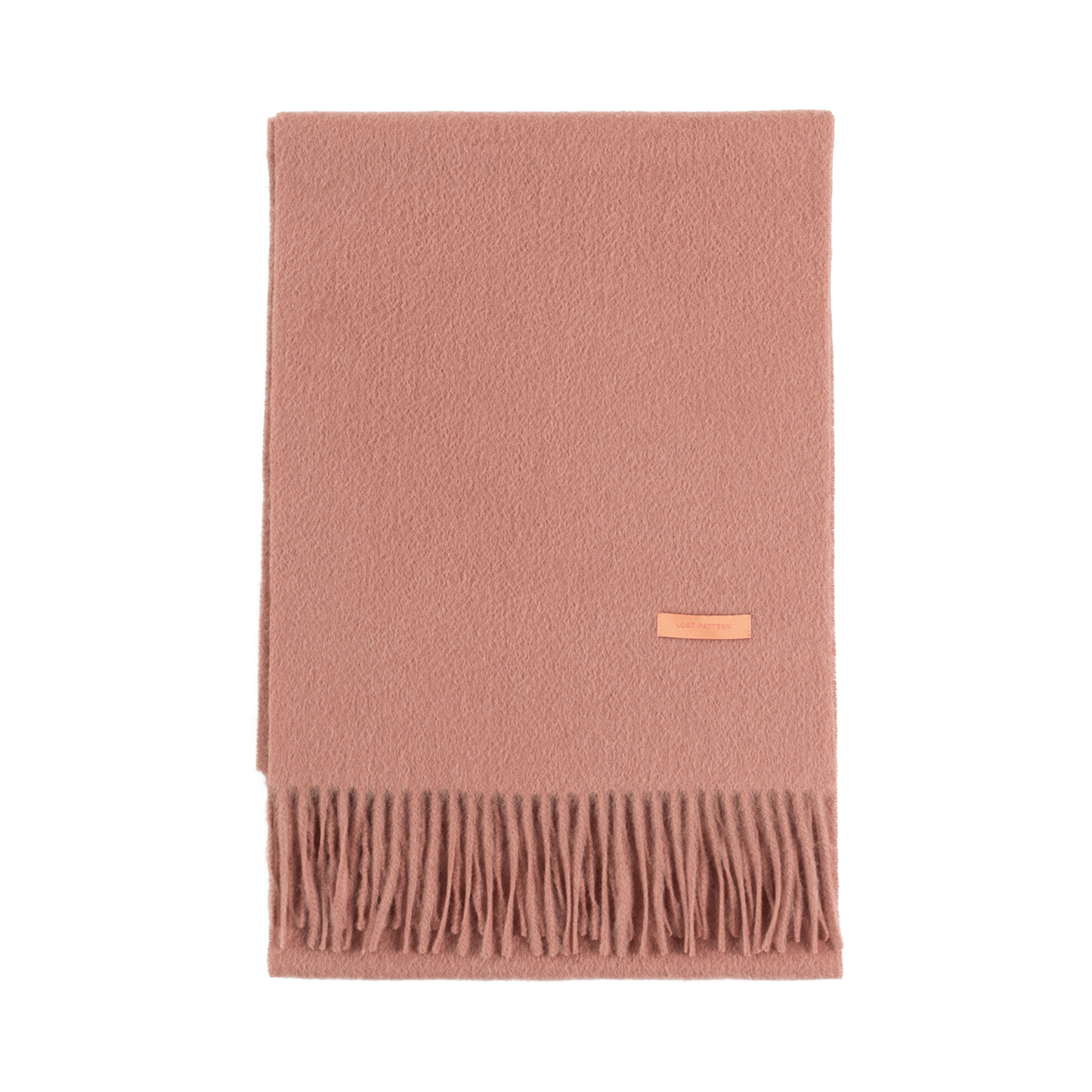 Cashmere Scarf in Dusty Rose